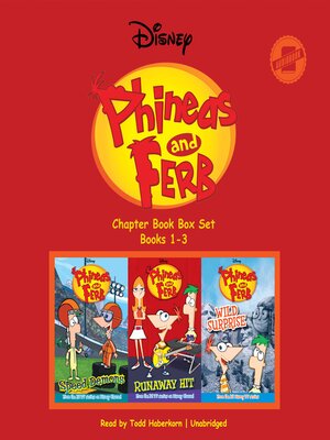 cover image of Phineas and Ferb Chapter Book Box Set, Books 1-3